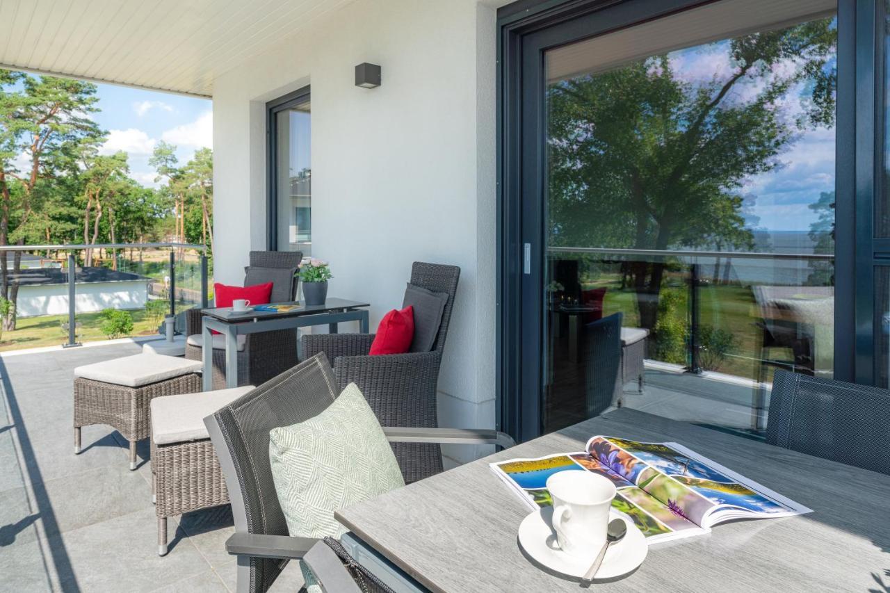 Appartement Traumzeit mit Penthouseflair - Oase am Haff Garz  Exterior foto